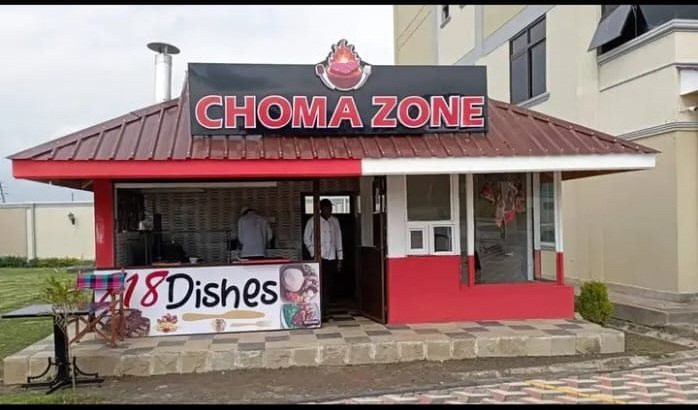 The Choma Zone grill corner