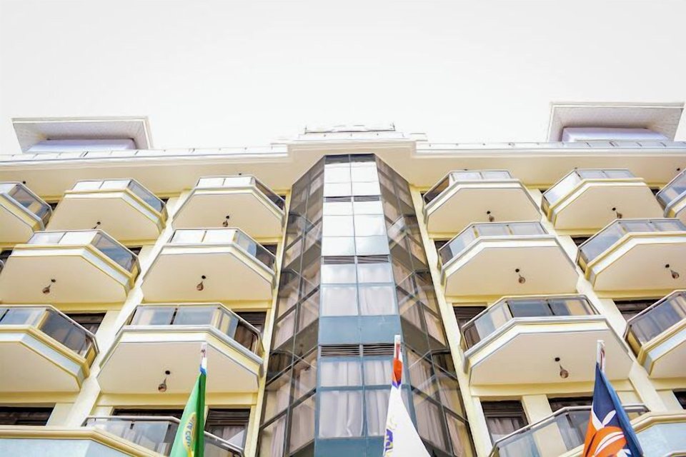 Flags at the Door